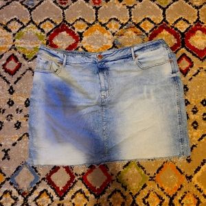 Maurices Denim Skirt 24W